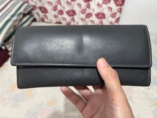 Fino leather long wallet
