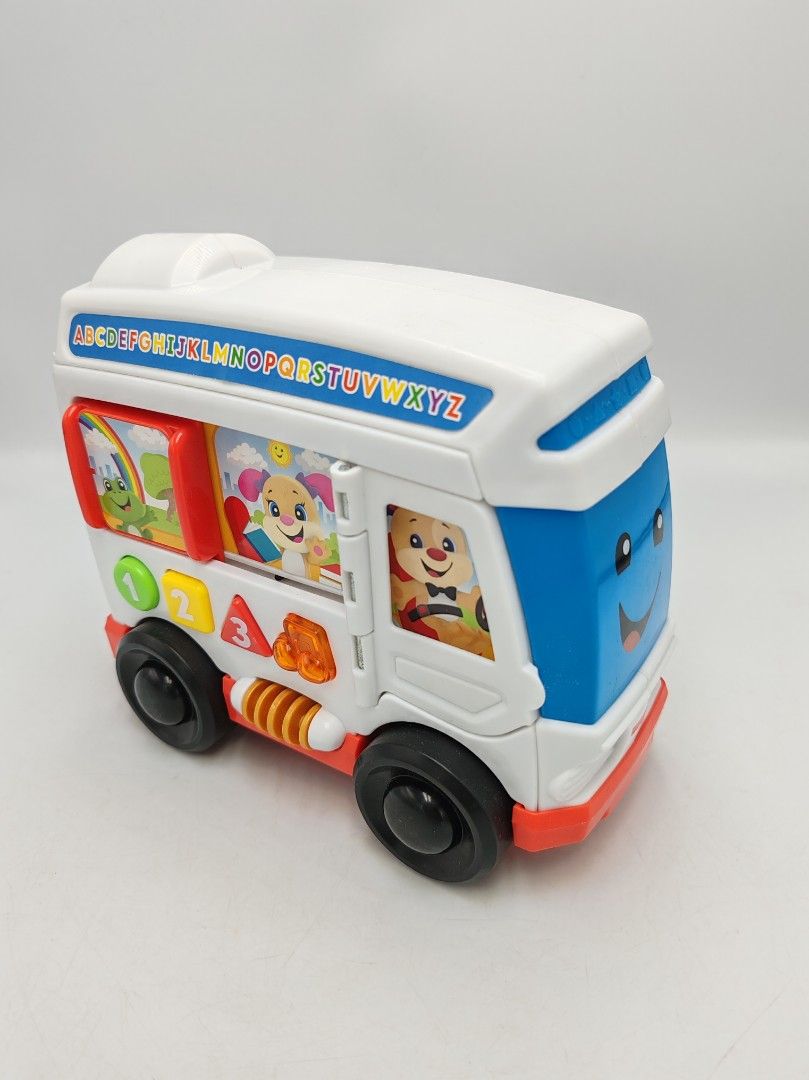 Fisher price laugh and learn around town bus store