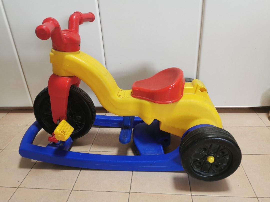 Fisher price rock deals roll n ride trike