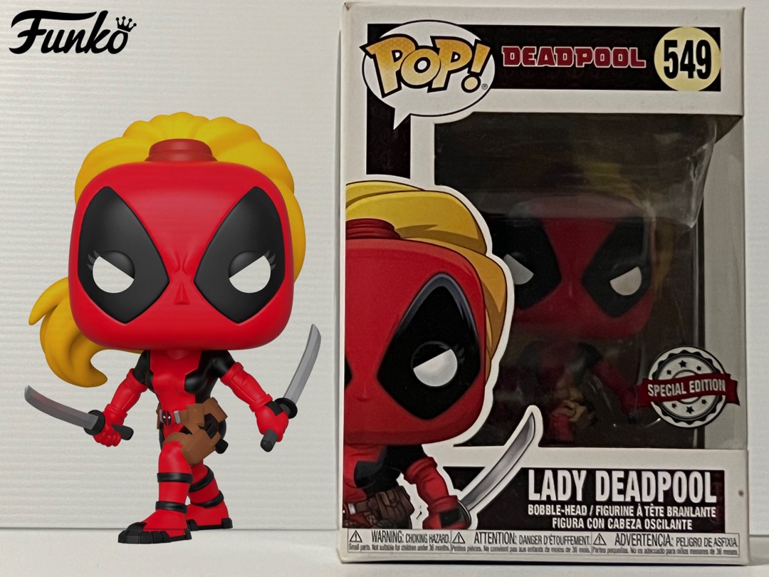 Lady Deadpool Funko Pop! #549 - The Pop Central