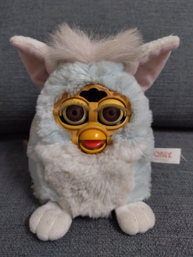  Furby Model 70-800 White Snowball Series 1