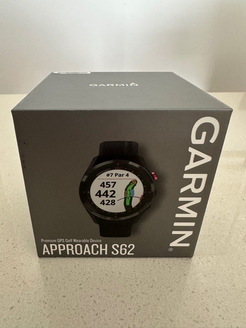 Garmin Approach S62 GPS Golf Watch Black Mobile Phones