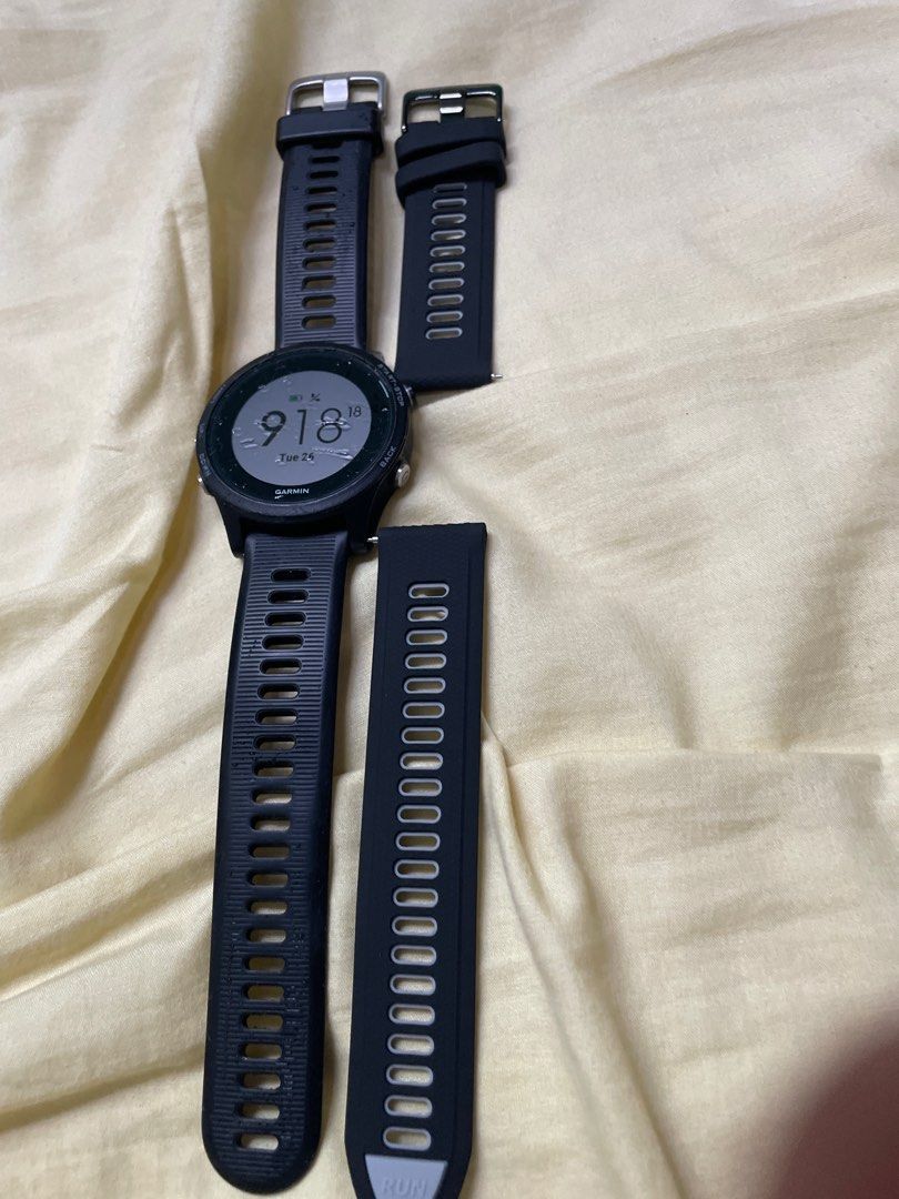 Garmin watch belt top
