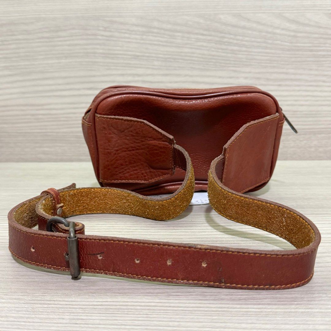 Genuine Leather Vintage Belt Bag