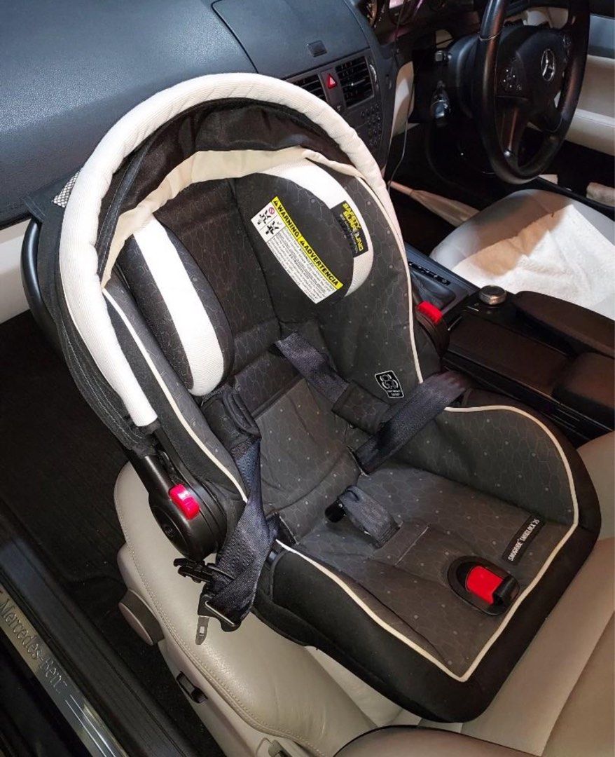 Graco Ready2Grow LX 2.0 Double Stroller Clark Snugride snuglock 35 Infant Carseat