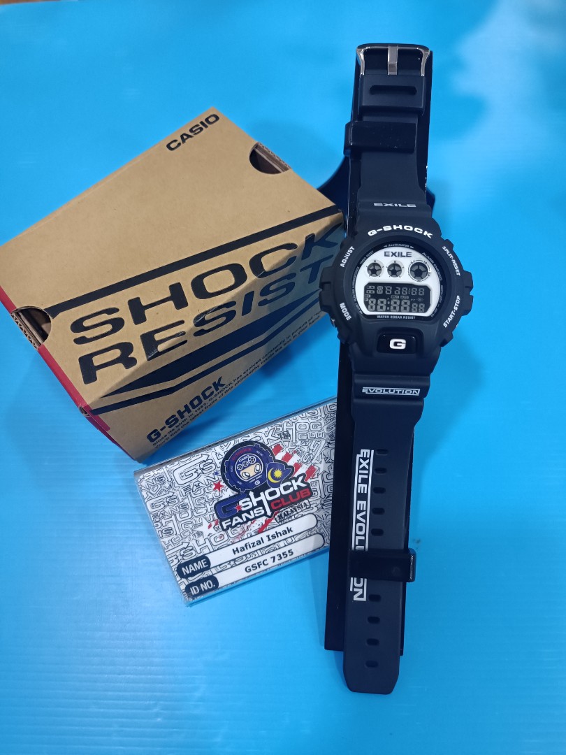 G-Shock DW-6900FS-1 EXILE EVOLUTION, Men's Fashion, Watches