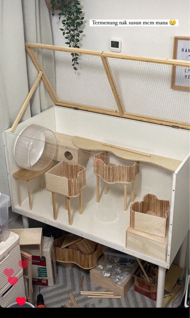 Aesthetic hamster cage sale
