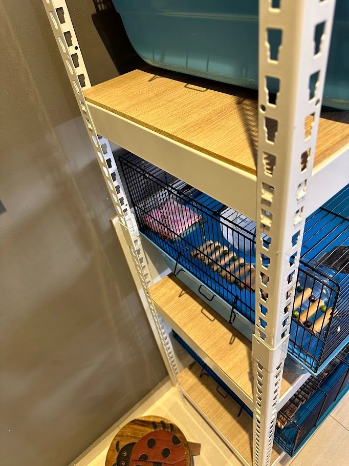 Hamster Cage Shelving Unit (180 x 90 x 40cm), Pet Supplies, Homes & Other Pet Accessories on