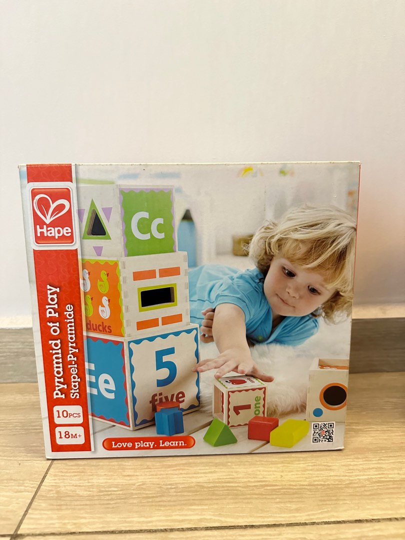 Hape pyramid of play clearance