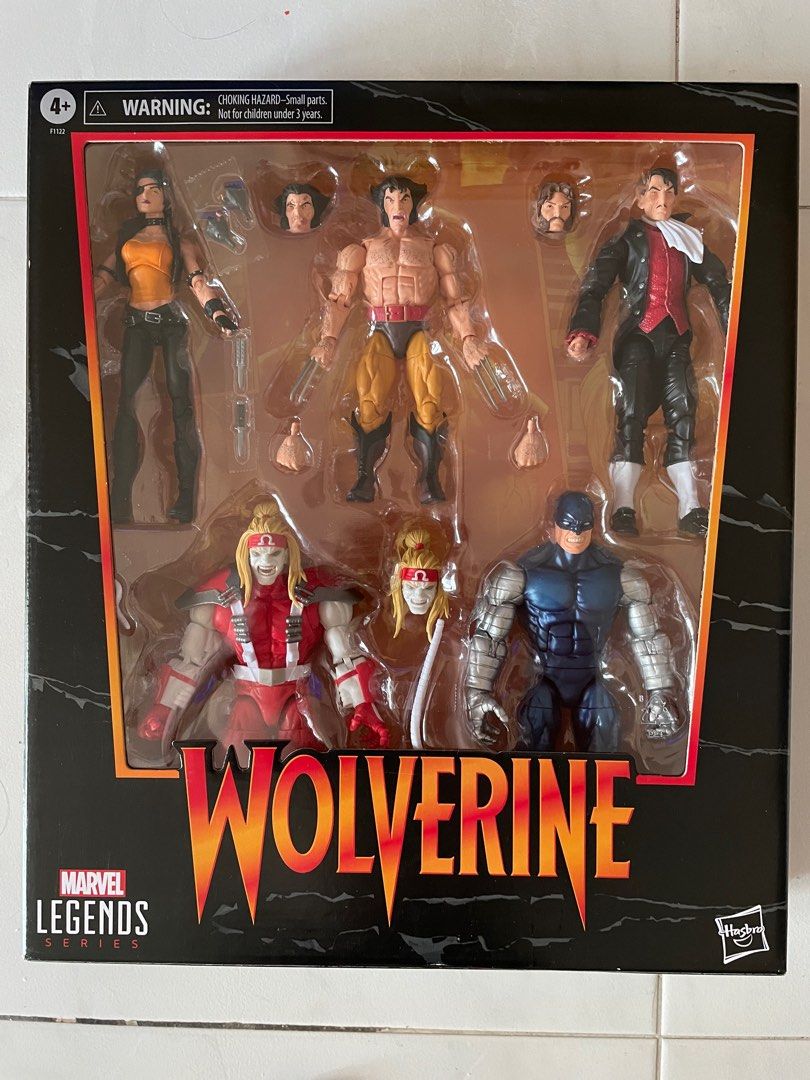 Hasbro Marvel Legends Series Wolverine 5-Pack, Hobbies & Toys, Toys