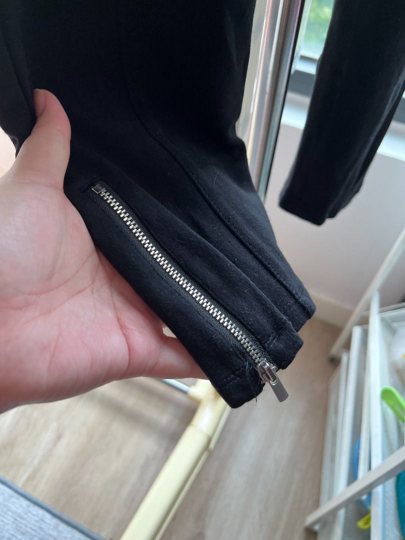 H&m maternity discount leather leggings