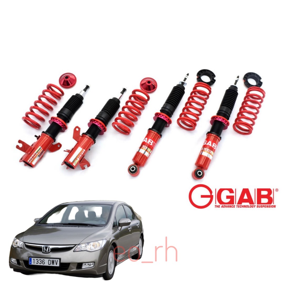 Honda Civic FD 1 2 3 4 GAB Adjustable Suspension Coilover Shock