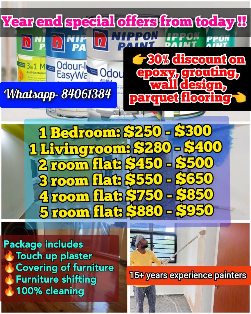 House painting/cheapest painting service/epoxy/cheap painter