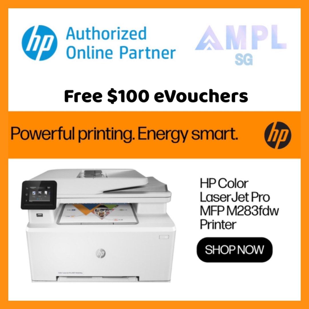 Shop HP Color LaserJet Pro MFP M283FDW Printers