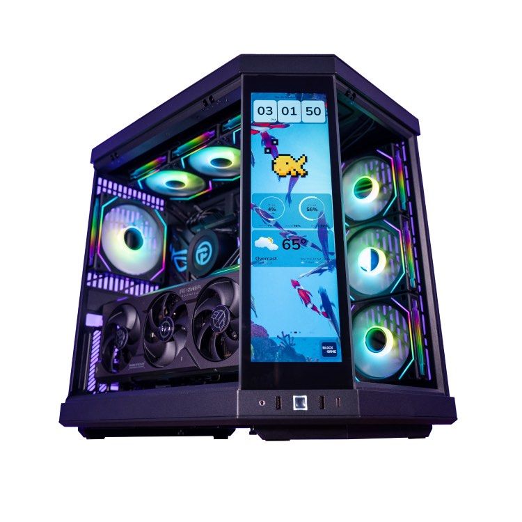 HYTE Releases Y70 Touch PC Case Featuring A Touch Screen - eTeknix