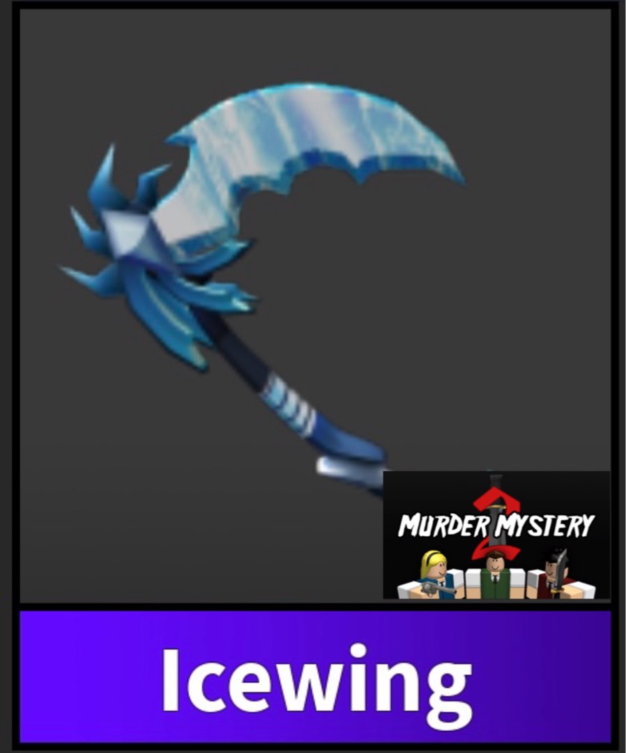 Ice Wing MM2 Roblox, Video Gaming, Gaming Accessories, InGame Products