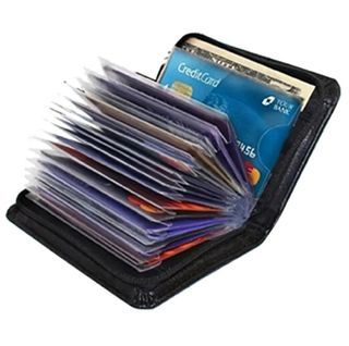 ID wallet with zipper | card holder with zipper | RFID security wallet | RFID blocker