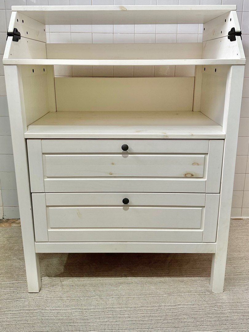 Ikea changing table sundvik deals