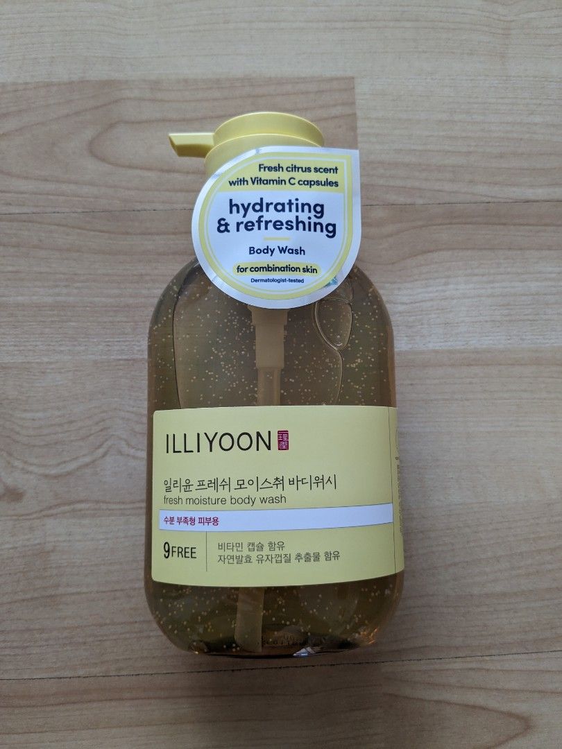 Illiyoon Fresh Moisture Body Wash (500ml), Beauty & Personal Care, Bath