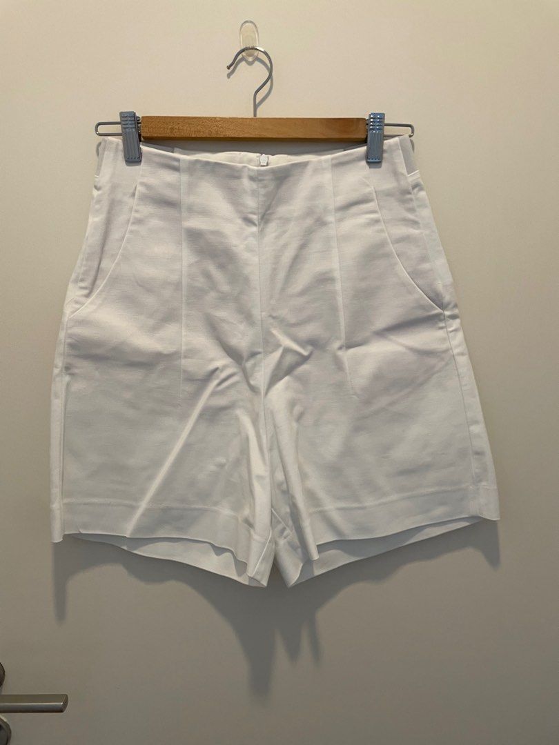 White company shorts shop