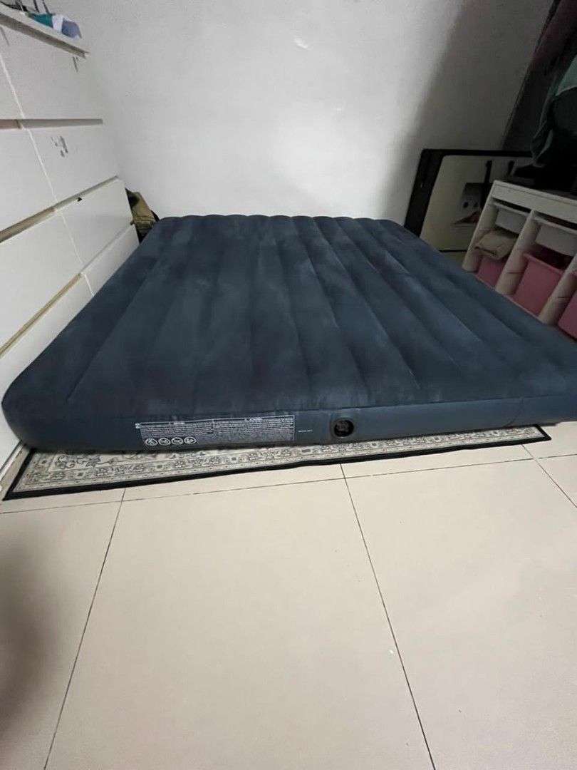 Intex King Size Air Bed with pump, Furniture & Home Living, Furniture