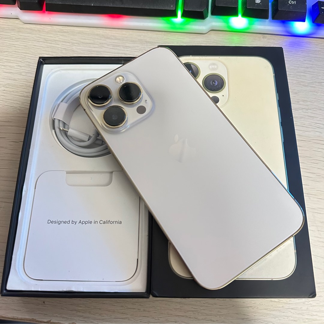 iPhone 13 Pro Gold 128GB, Mobile Phones & Gadgets, Mobile Phones ...