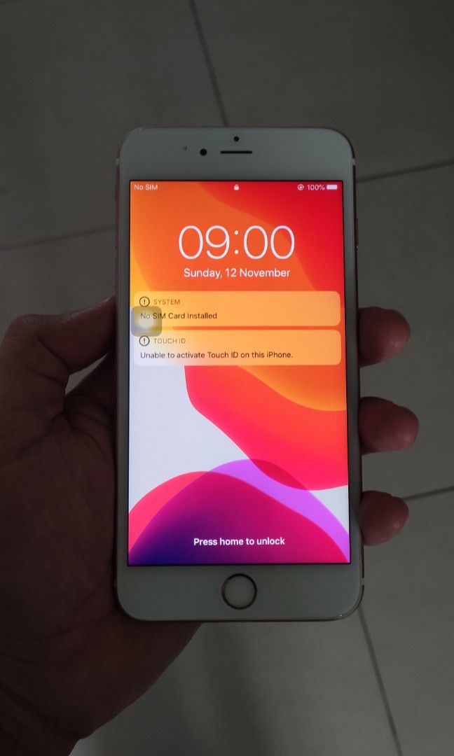Iphone 6s plus rose gold 64gb unlocked sale