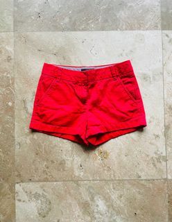 J. Crew Chino Shorts, Red