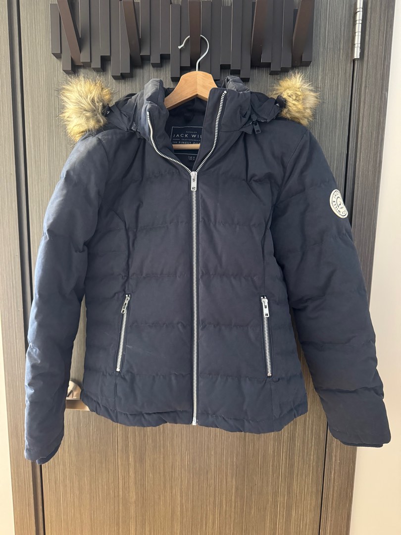 Jack wills keswick down jacket ecru deals