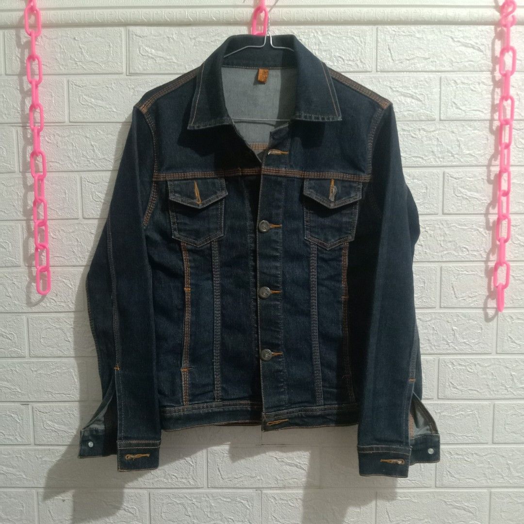 Brand lokal jaket denim cheap