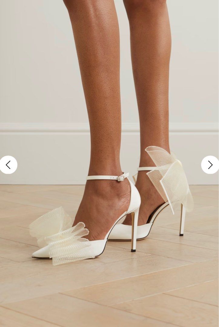 Jimmy choo bow heels new arrivals
