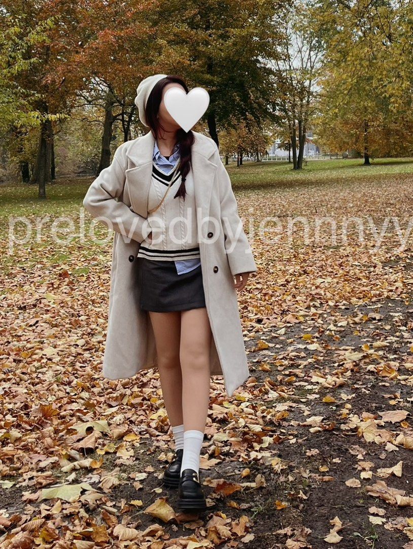 Womens Korean Fashion Faux Fur Buckle Strap Lapel Collar Jacket Winter Warm  Coat | eBay