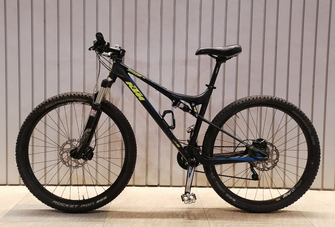 Ktm full suspension best sale bike