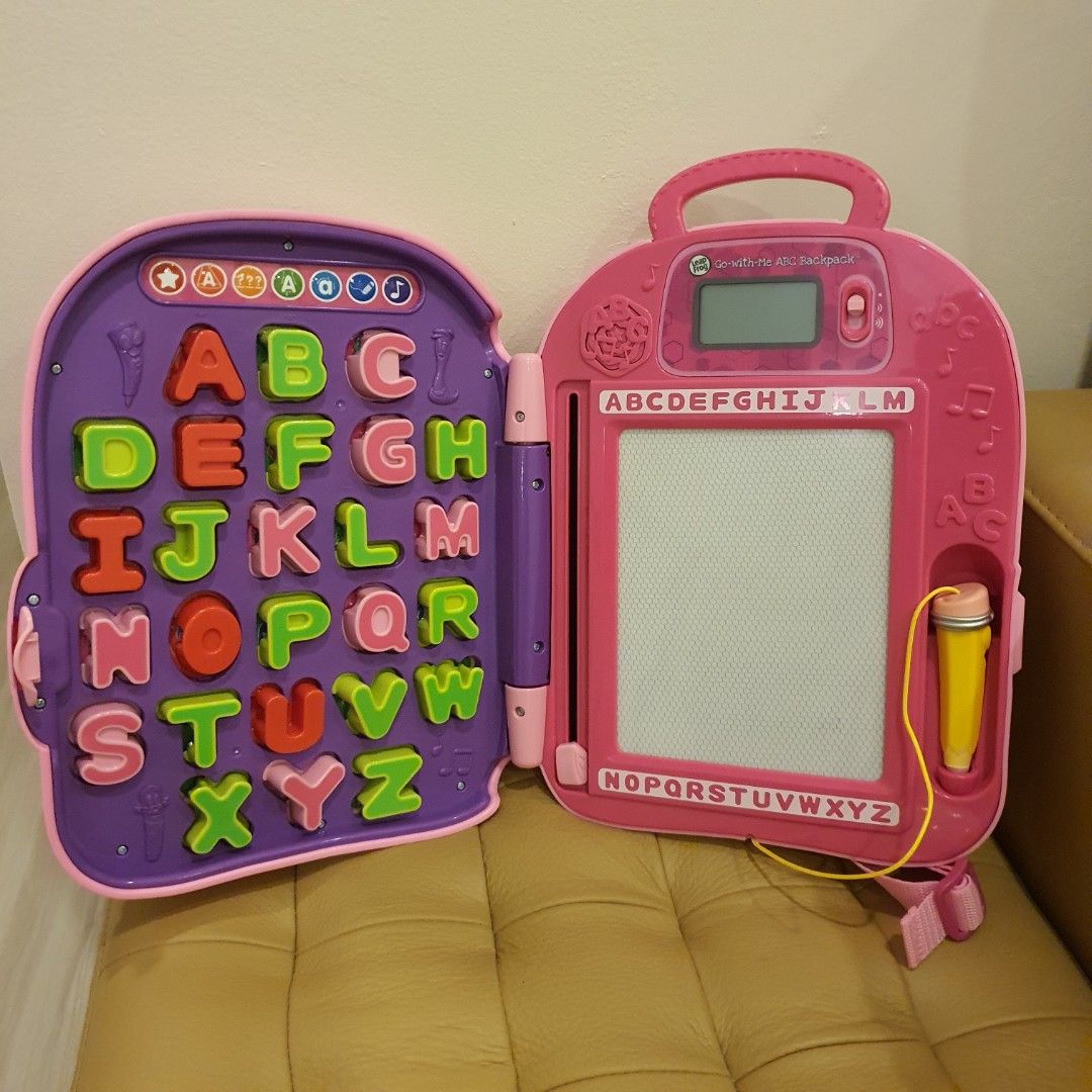 Leapfrog mr sales pencil backpack pink