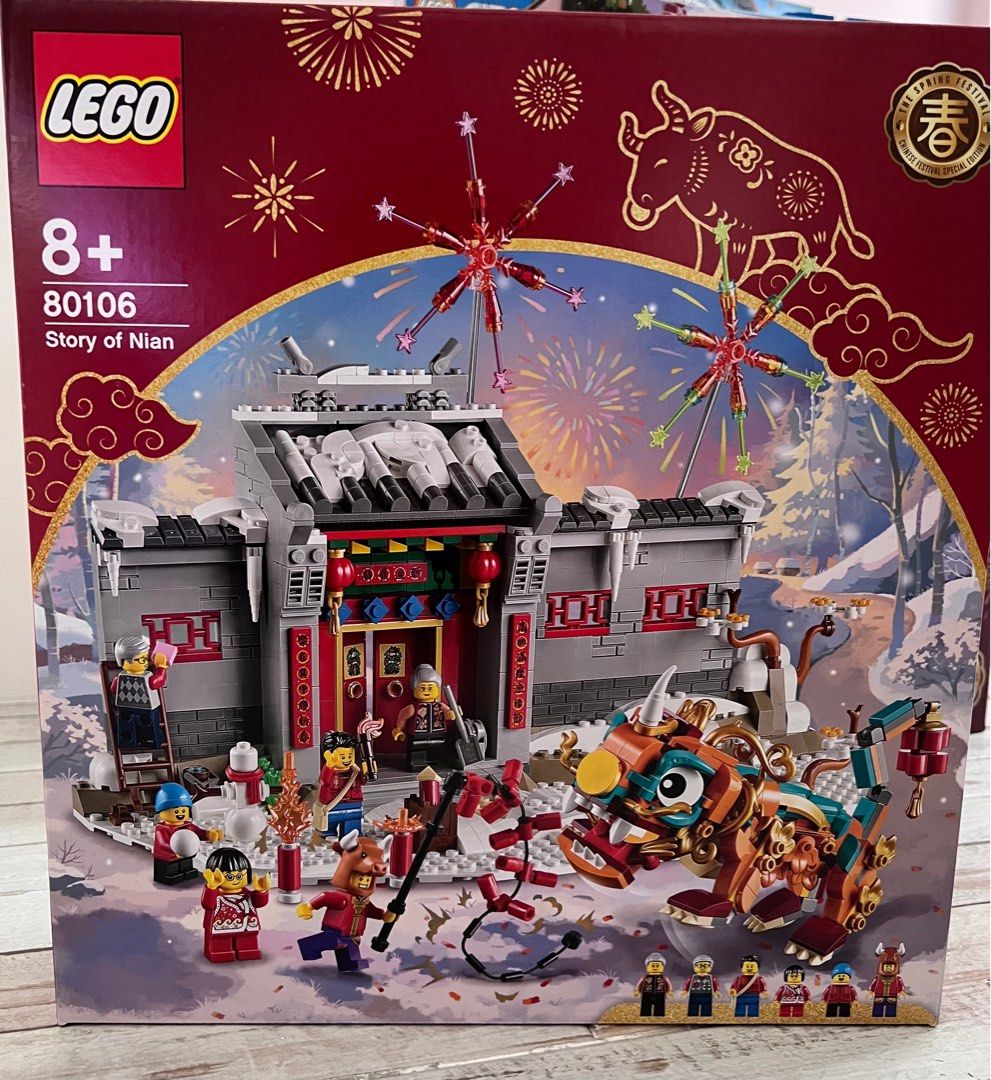 Lego 80106 Story of Nian, Hobbies & Toys, Toys & Games on Carousell