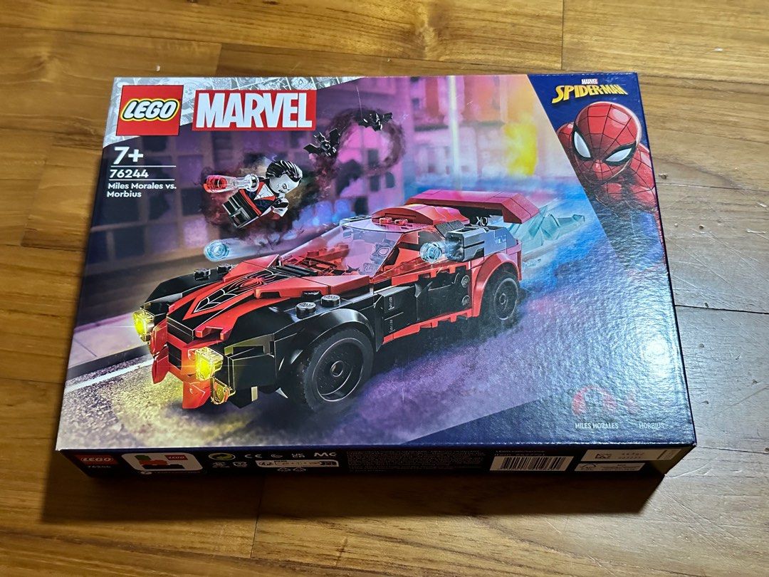 Miles Morales vs Morbius Lego Marvel 76244