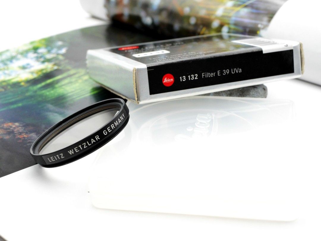 【39mm】E.Leitz N.Y. / LEICA E39 UVa UVカットフィルター★良品★[iF3006] Leica Leitz E39 39mm UVA Filter N.Y. SL w⁄Case | eBay