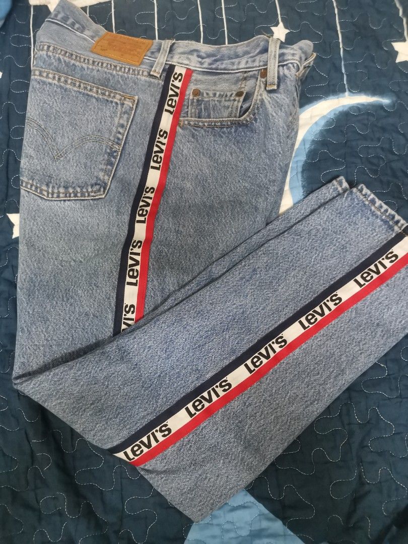Levi's 501 taper sports stripe deals