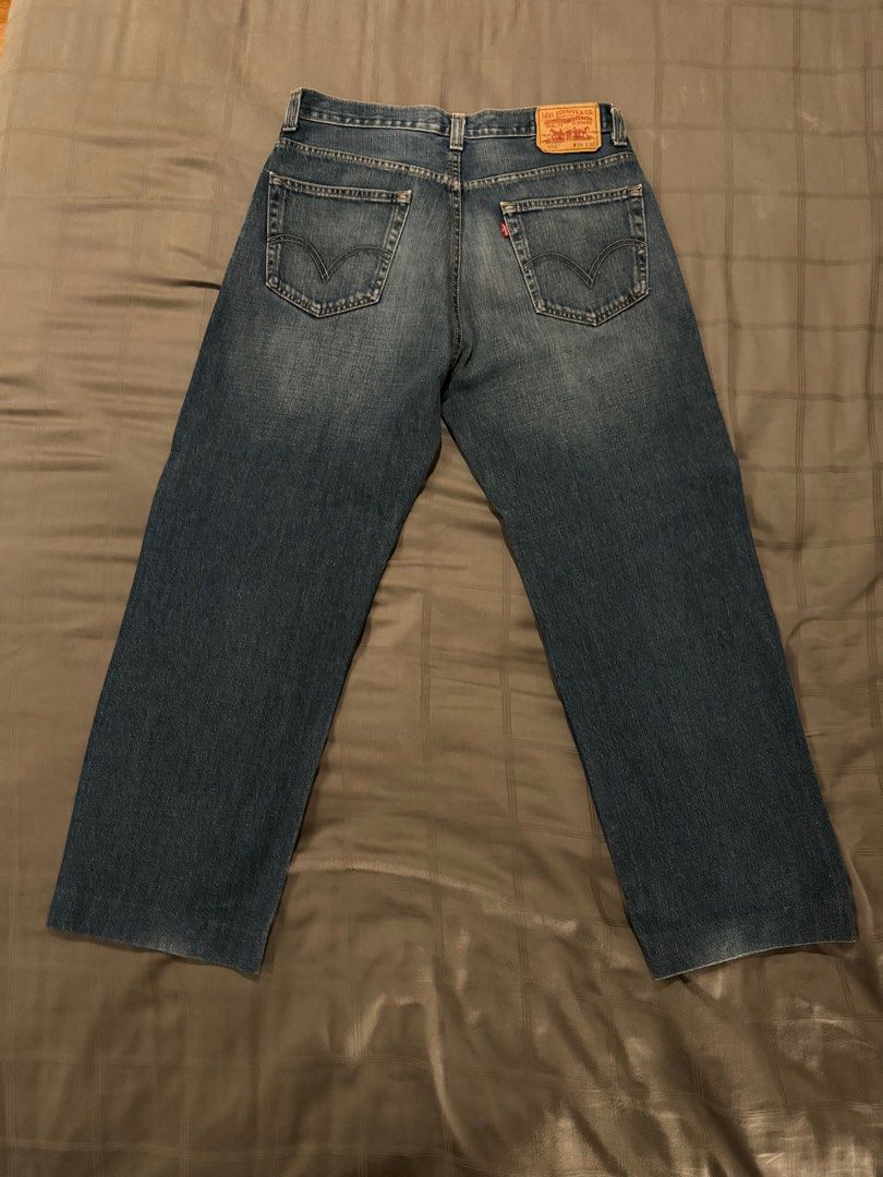 Levi s 559 Jeans Navy Blue Men s Fashion Bottoms Jeans on Carousell