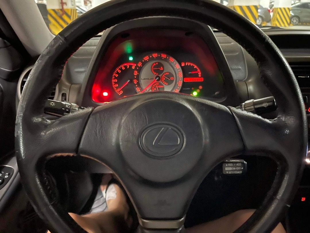 Lexus IS200 (A) (Category: Used Cars) located in Malabon City. Submitted by jz_dc (Listing ID 1273938177, Image 2). Description: I’m letting go of one of my prized possessions - A Lexus IS200. It has: *all power amenities - windows, moonroof, mirrors, seats (driver side only) *striaght-six cylinder engine (efi/obd2) *still on its original color *registered under my name **optional genuine Tom’s alloys can be included depending on offer **car is c