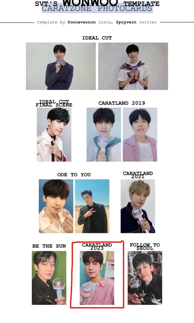 数々の賞を受賞 PC CARATZONE 2023 CARATLAND WTB LF Seventeen, Toys & Hobbies K-POP・アジア