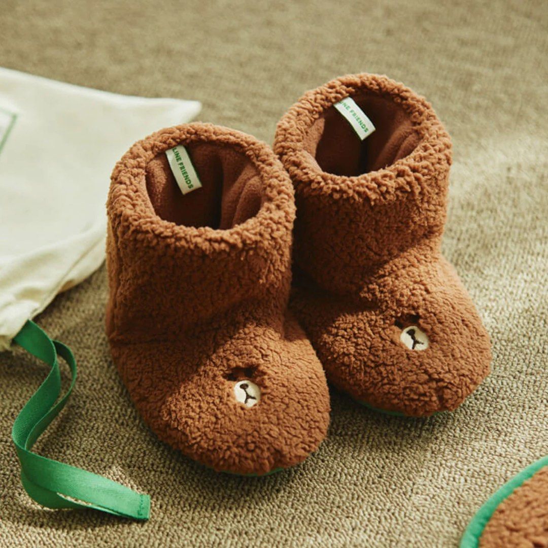 Women's fleece bootie on sale slippers