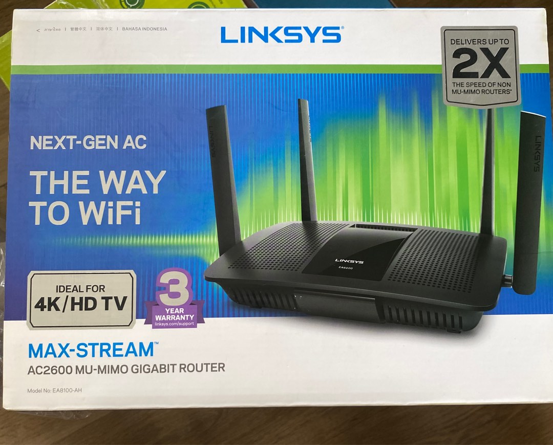 Linksys AC2600 Router, Computers & Tech, Parts & Accessories ...