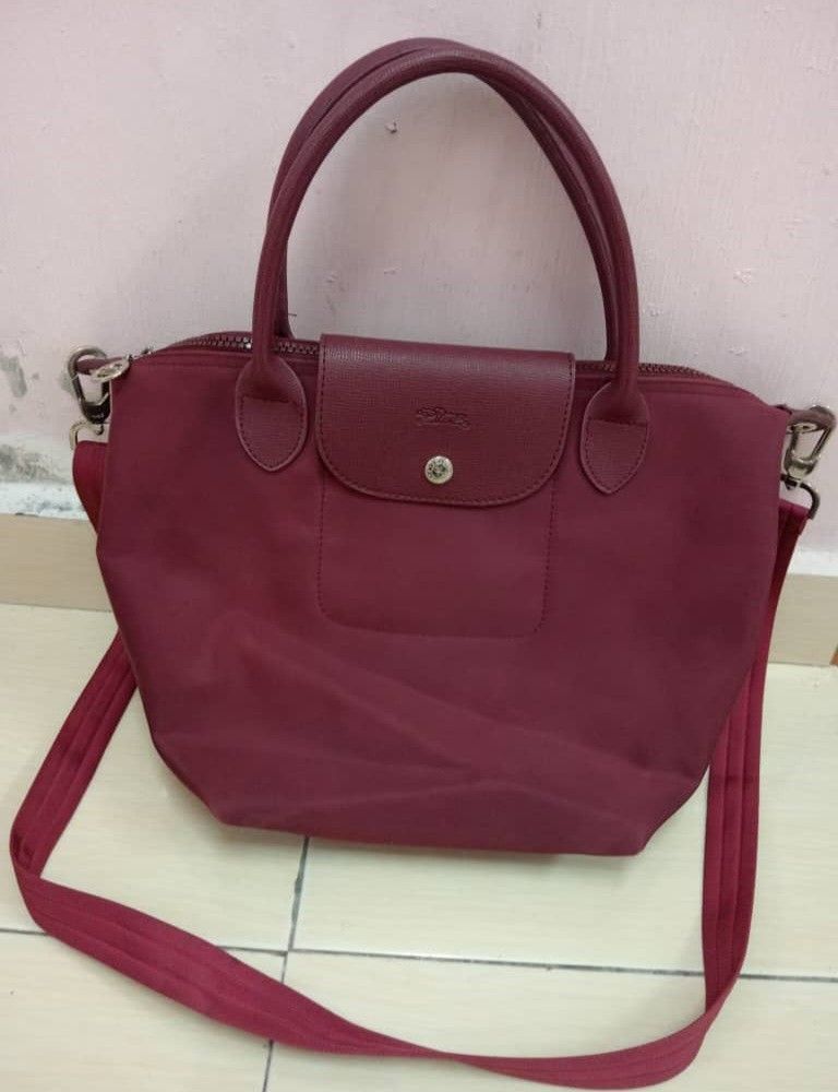 Longchamp sling shop bag medium