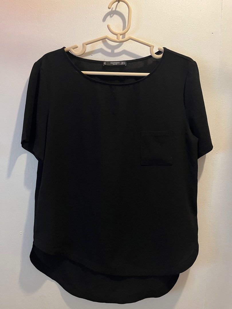 Mango Black Blouse (Category: Blouses) located in Makati City. Submitted by joylemjnd (Listing ID 1274256090, Image 1). Description: .