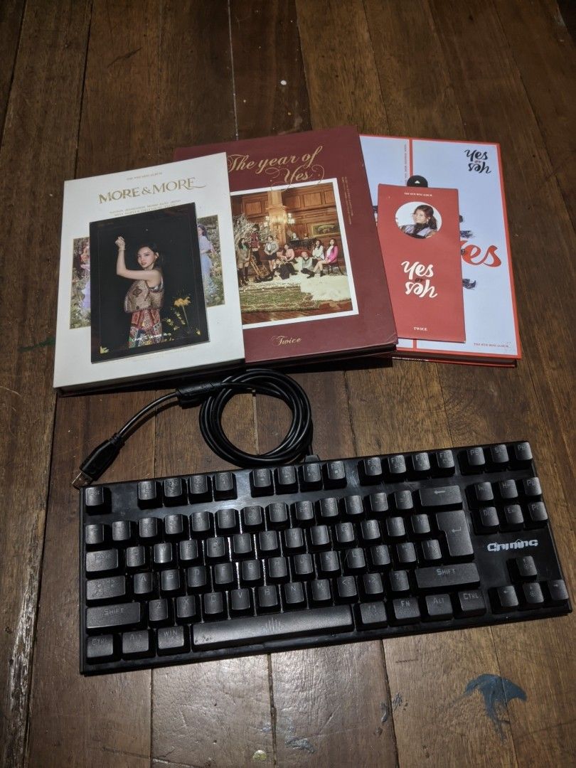Mechanical Keyboard + 3 Twice Albums, Mobile Phones & Gadgets, Other