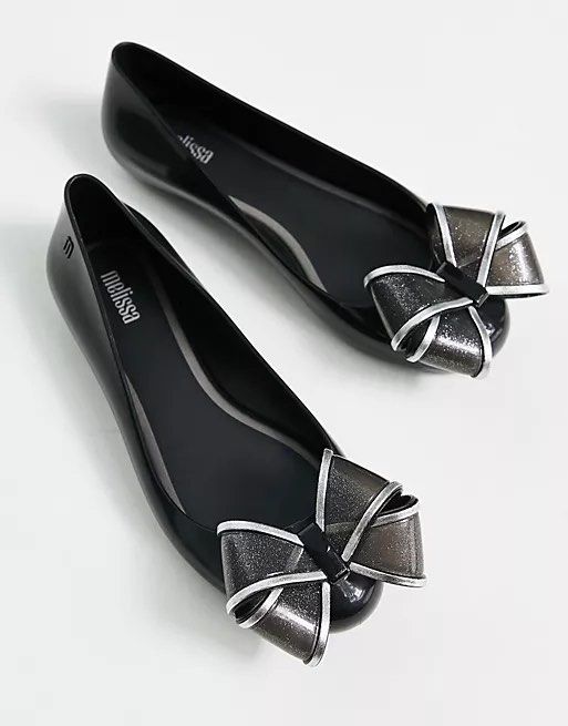 Melissa flats online with bow