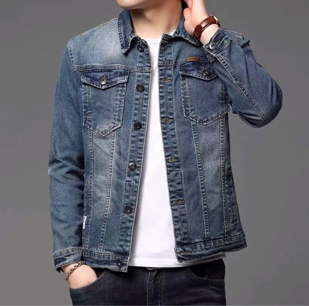 Men Jean Jacket Blazer Top Men s Fashion Coats Jackets and