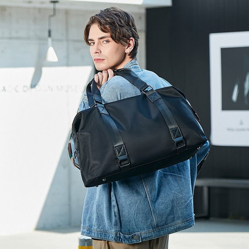 Men s fitness crossbody bag large capacity portable travel bag wholesale traveling bag