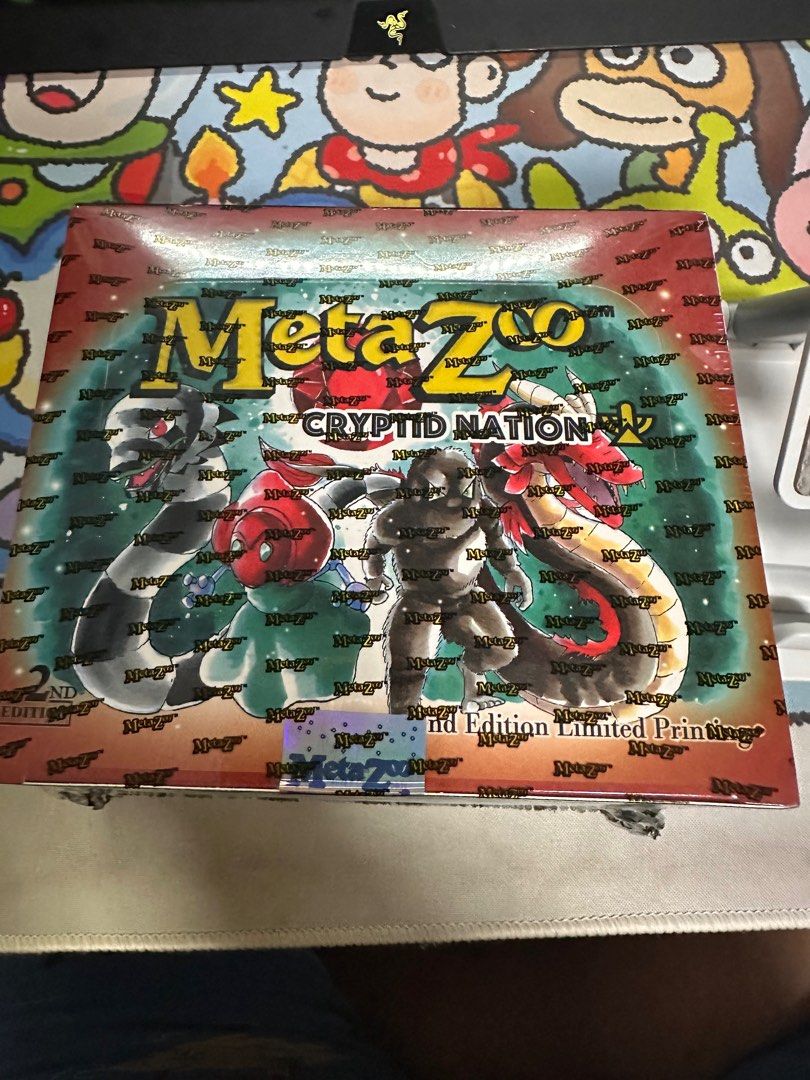 Metazoo Cryptid Nation 2nd Edition Booster Box, Hobbies & Toys, Toys &  Games on Carousell